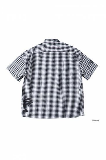 Porter Classic - DISNEY 100/OSWALD KEROUAC GINGHAM CHECK  SHIRT