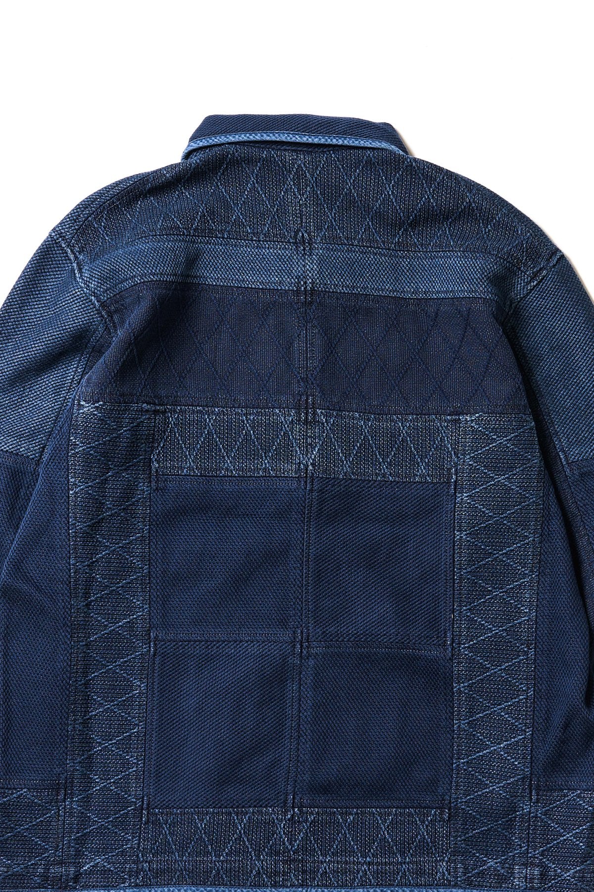 Porter Classic - PC KENDO KATSU JACKET W/PLATINUM CHARM - BLUE