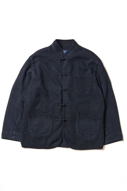 Porter Classic - PC KENDO CHINESE JACKET - DARK NAVY