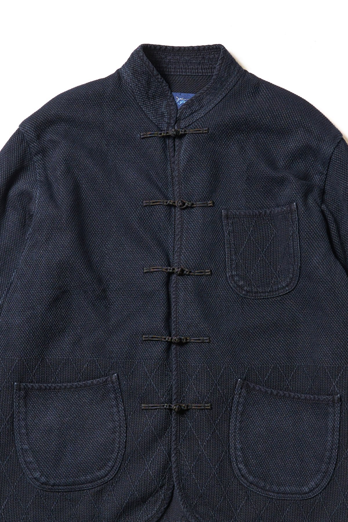 Porter Classic - PC KENDO CHINESE JACKET - DARK NAVY