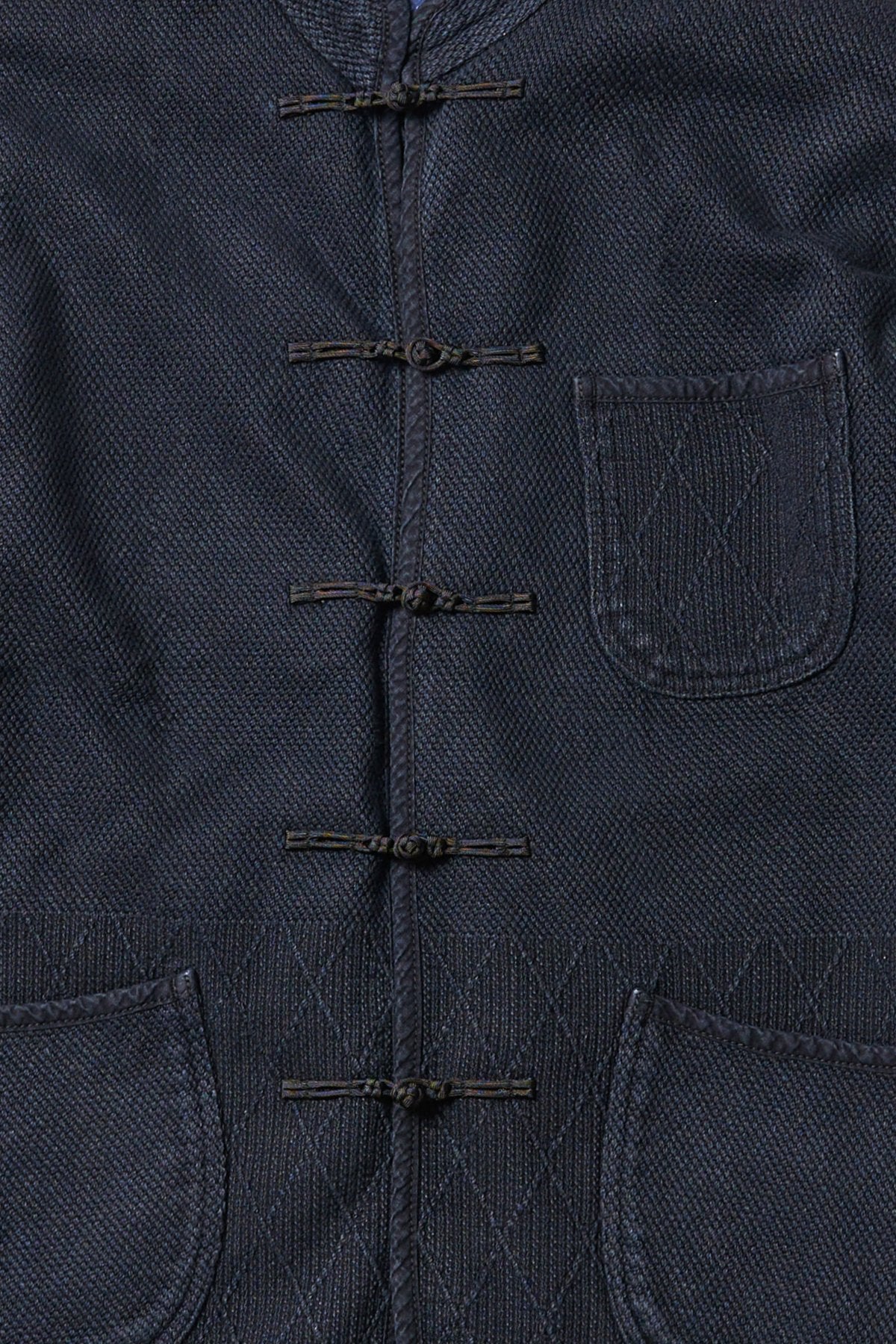 Porter Classic - PC KENDO CHINESE JACKET - DARK NAVY