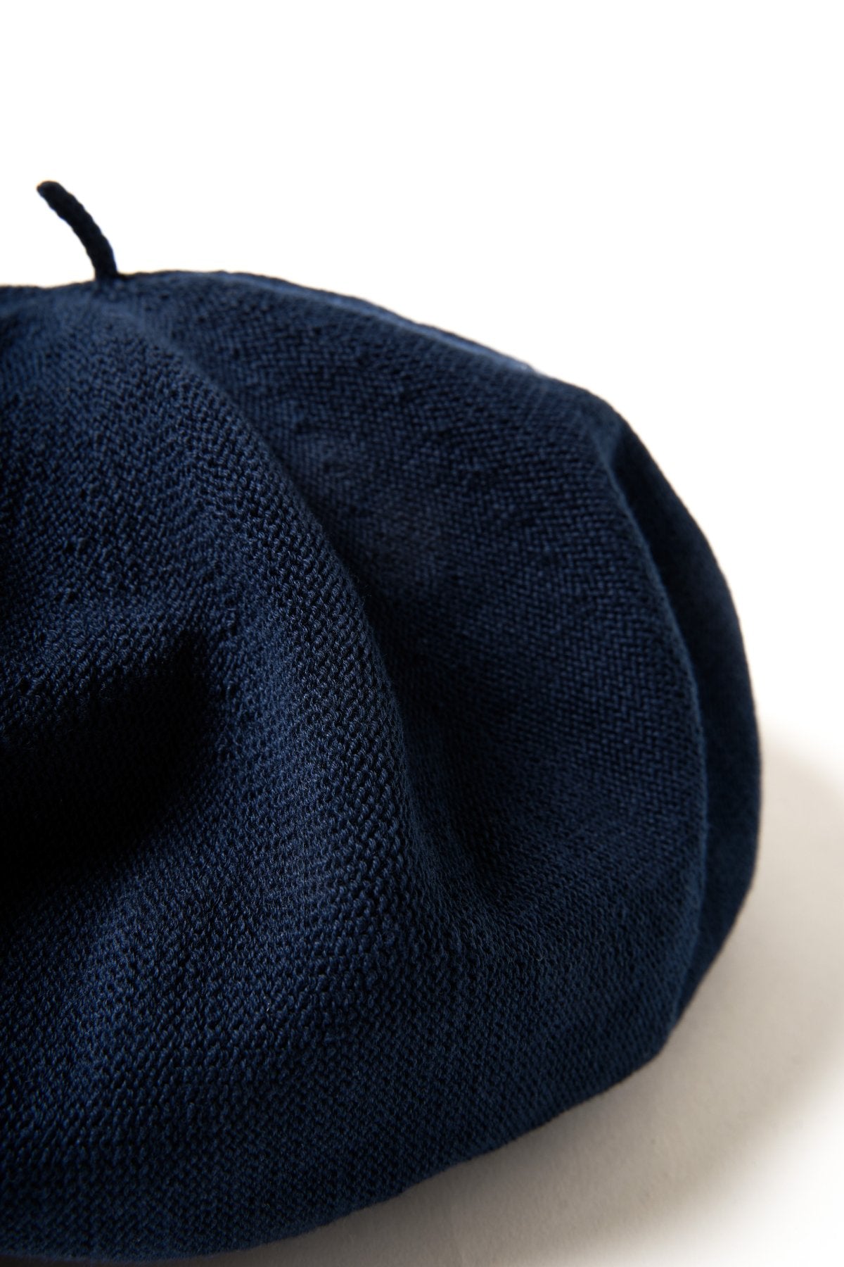 Porter Classic - H/W KNIT BERET (TRICOLORE) - NAVY