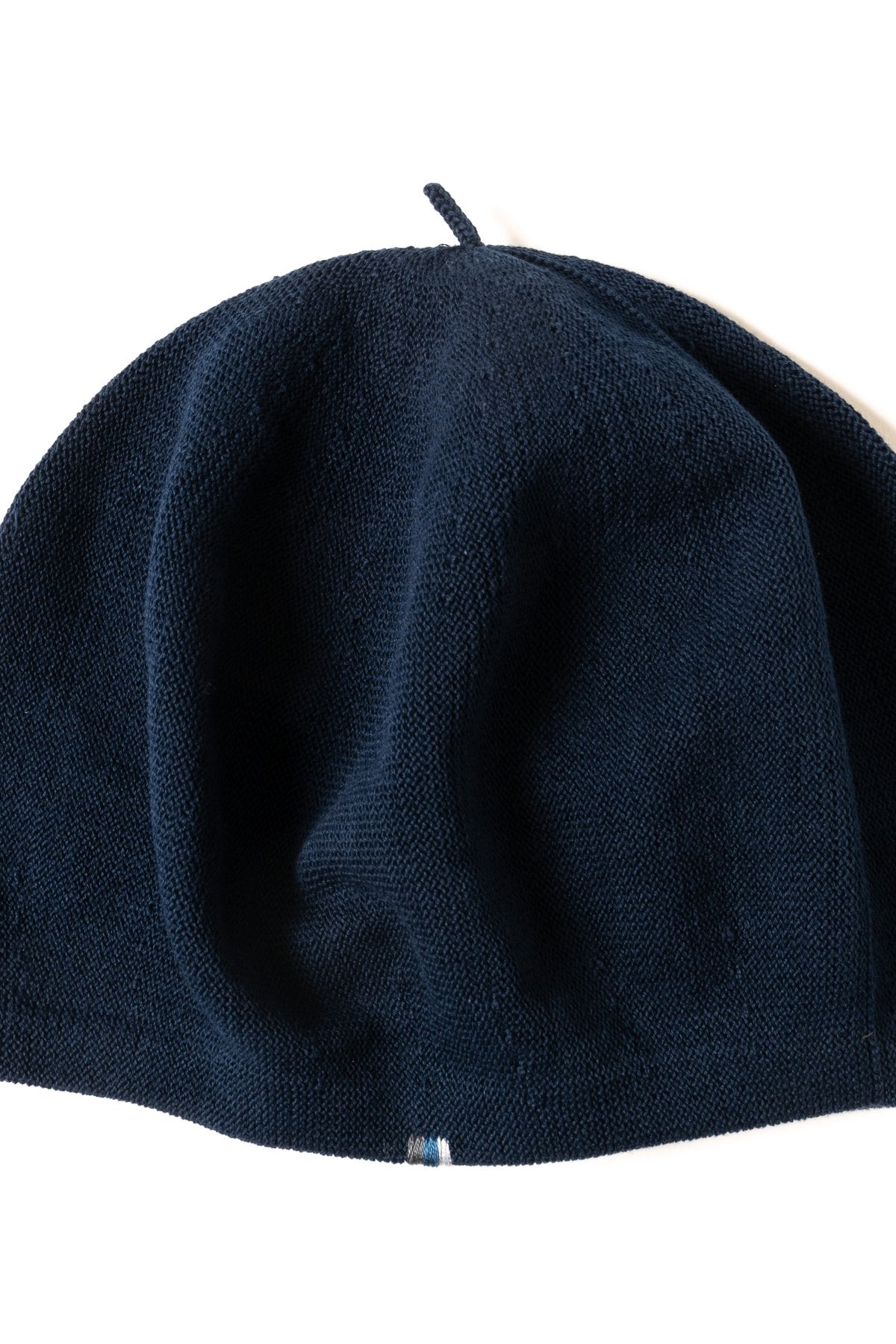 Porter Classic - H/W KNIT BERET (TRICOLORE) - NAVY