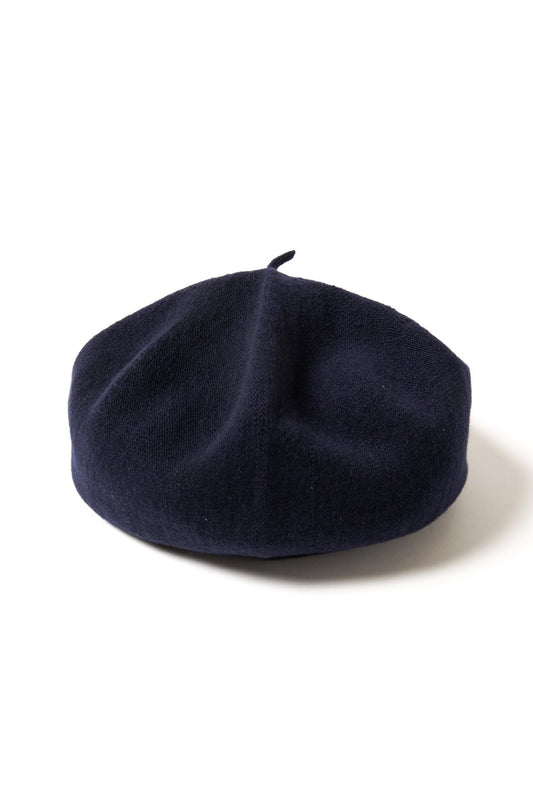 Porter Classic - CASHMERE KNIT BERET - NAVY