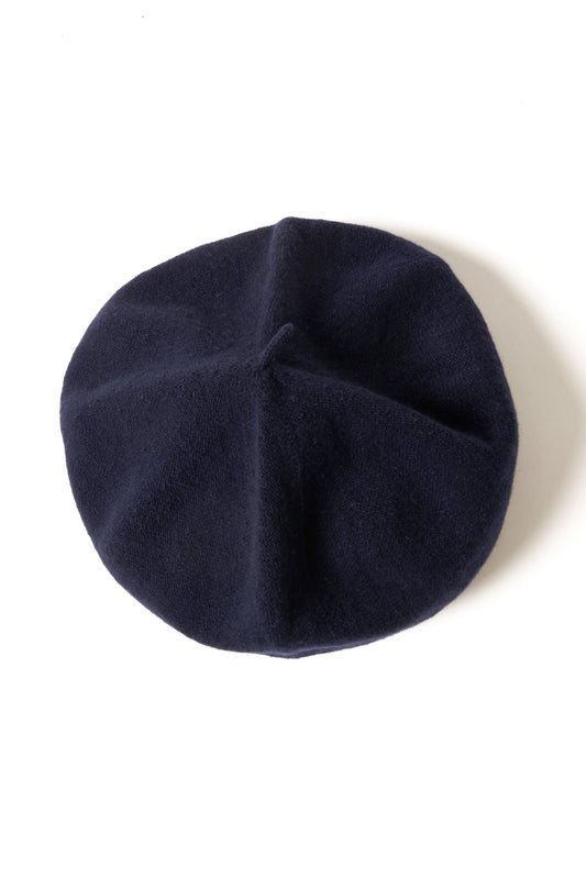 Porter Classic - CASHMERE KNIT BERET - NAVY