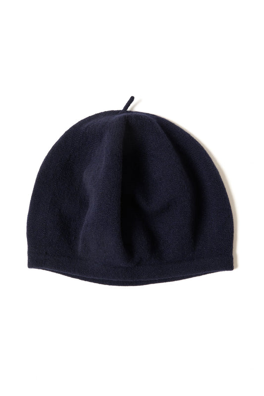 Porter Classic - CASHMERE KNIT BERET - NAVY