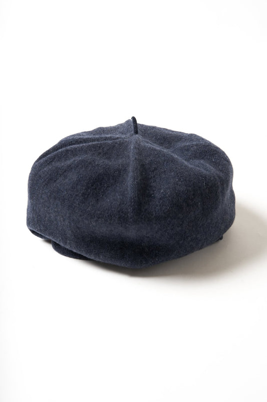 Porter Classic - CASHMERE KNIT BERET - BLUE