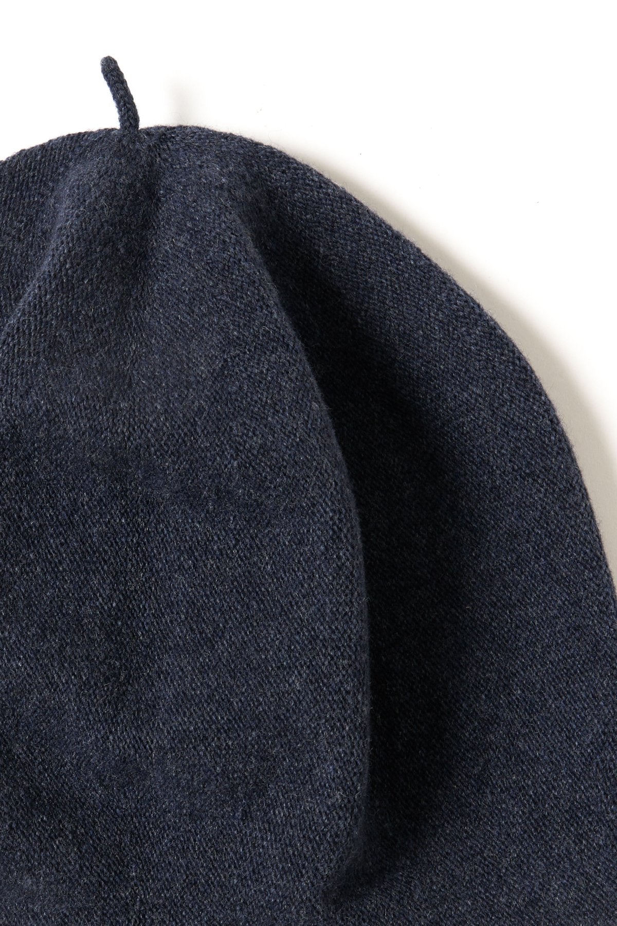 Porter Classic - CASHMERE KNIT BERET - BLUE