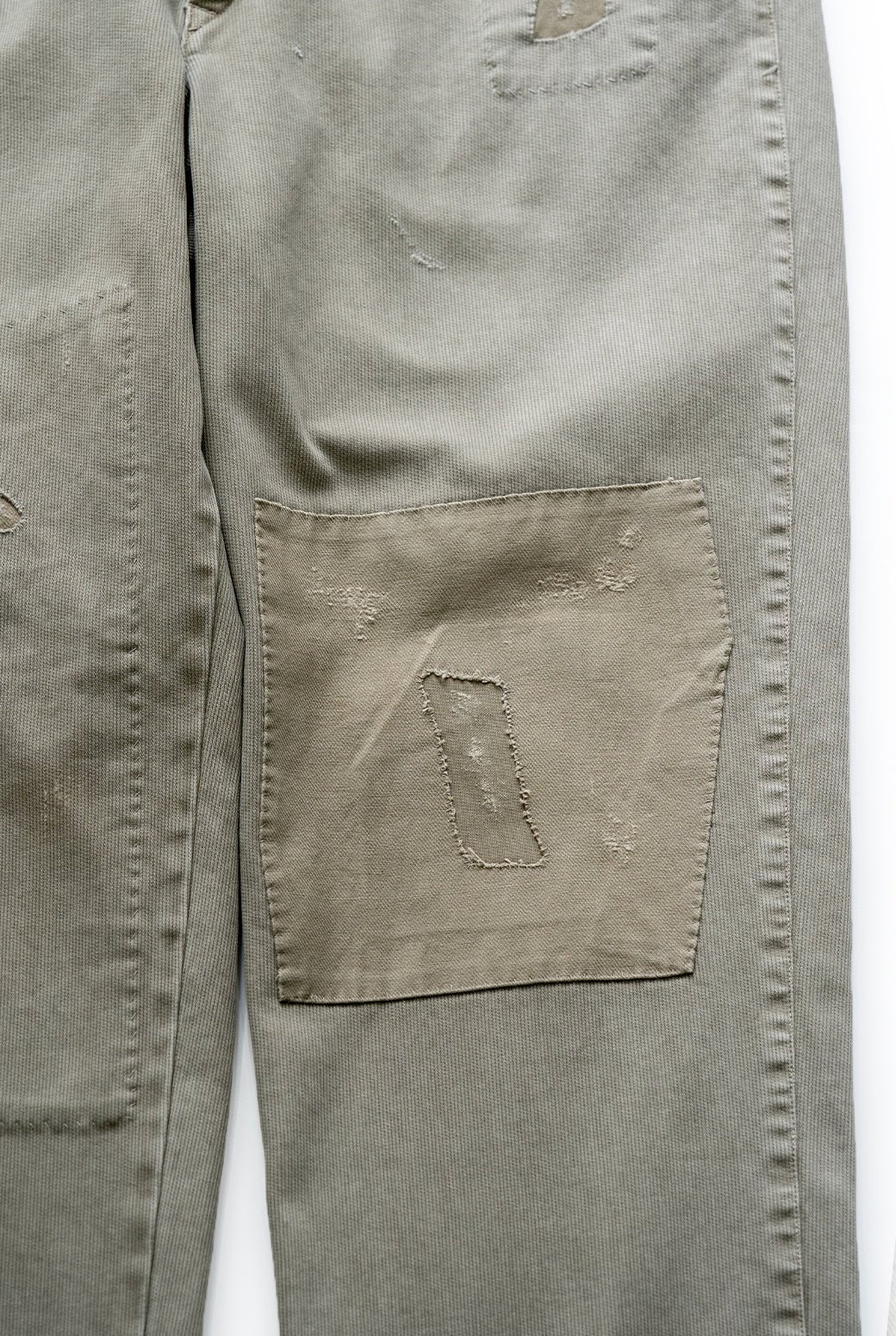 OLD JOE - PADED BACK ROVER TROUSER (SCAR FACE) - EUCALYPTUS