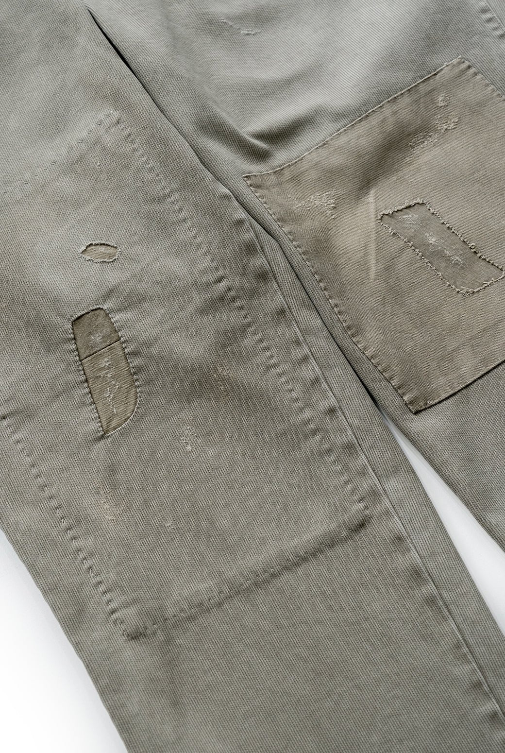 OLD JOE - PADED BACK ROVER TROUSER (SCAR FACE) - EUCALYPTUS