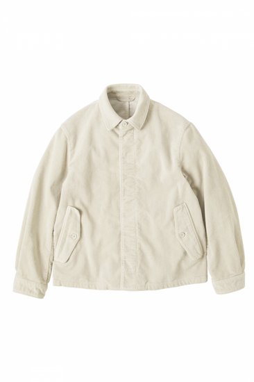 Porter Classic - CORDUROY RIDERS SWING TOP - OFF WHITE