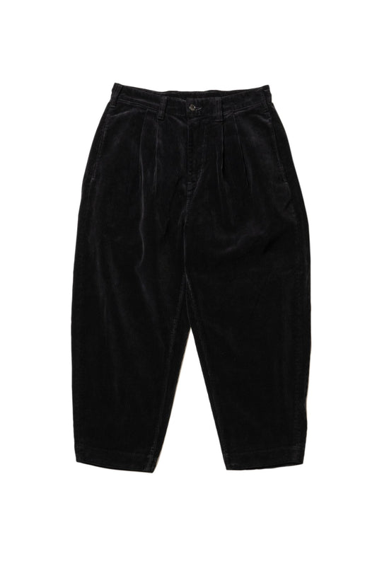 Porter Classic - CORDUROY PANTS - BLACK