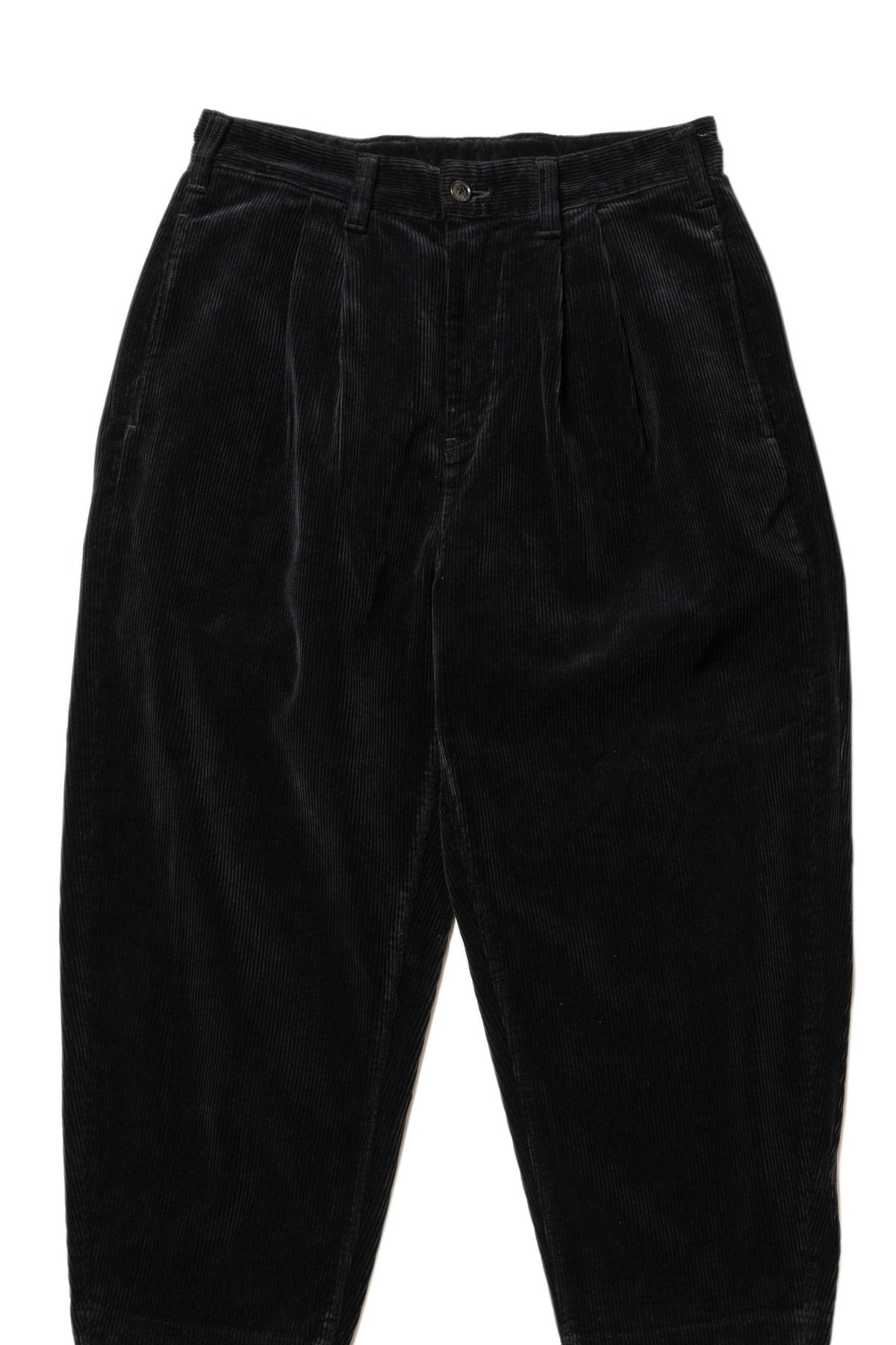 Porter Classic - CORDUROY PANTS - BLACK