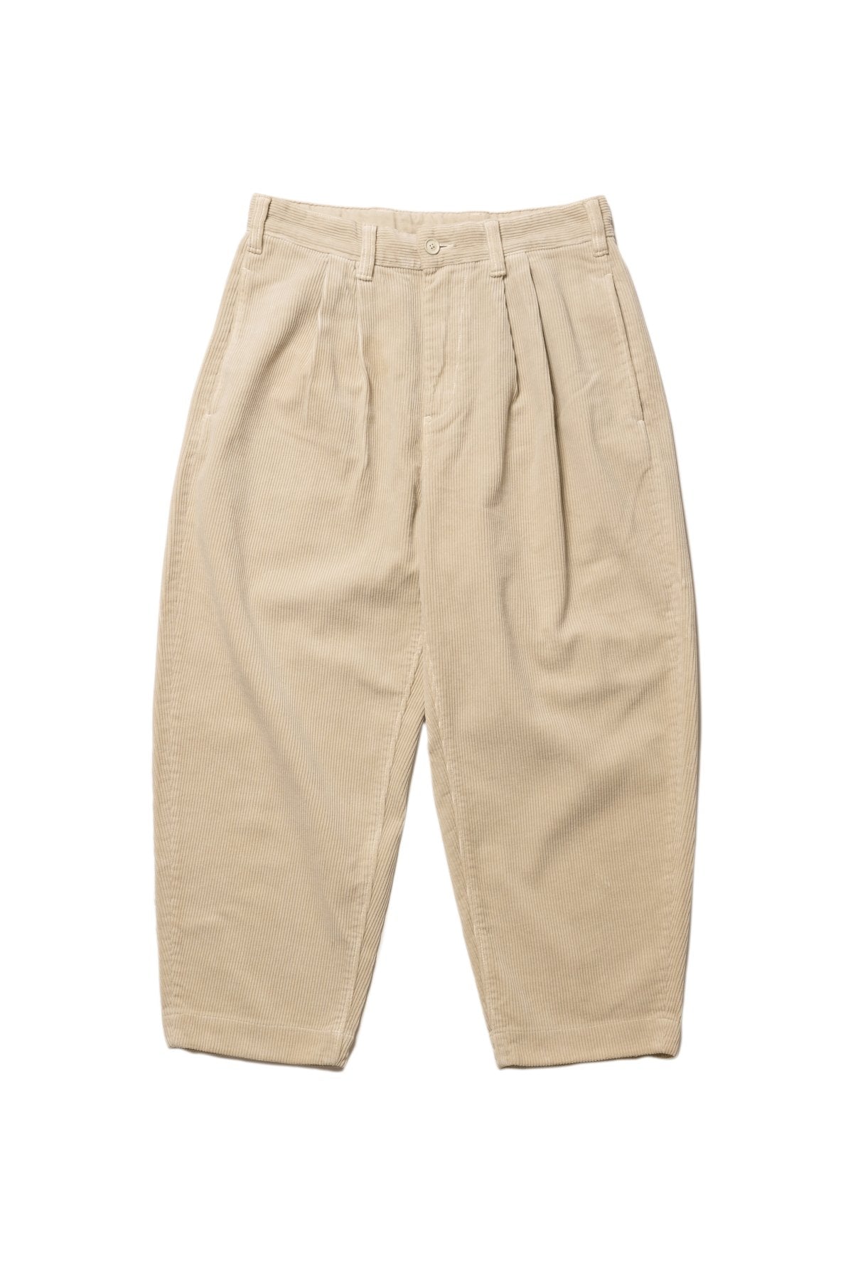 Porter Classic - CORDUROY PANTS - OFF WHITE