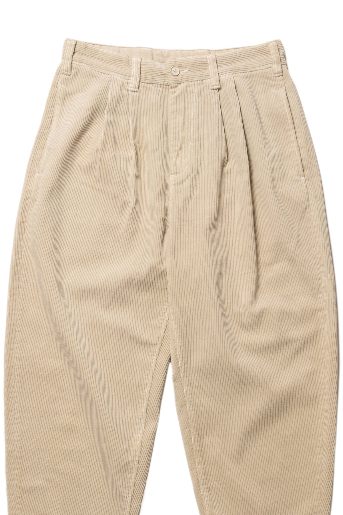 Porter Classic - CORDUROY PANTS - OFF WHITE