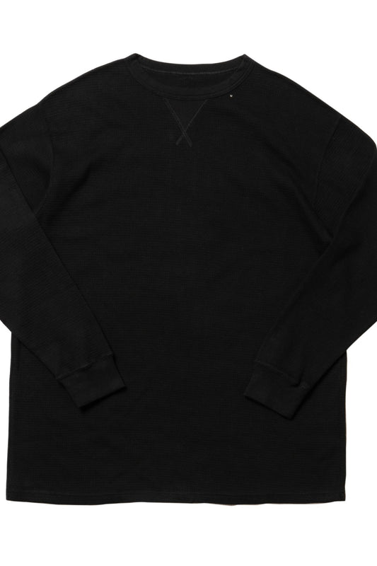 Porter Classic - H/W THERMAL CREWNECK - BLACK