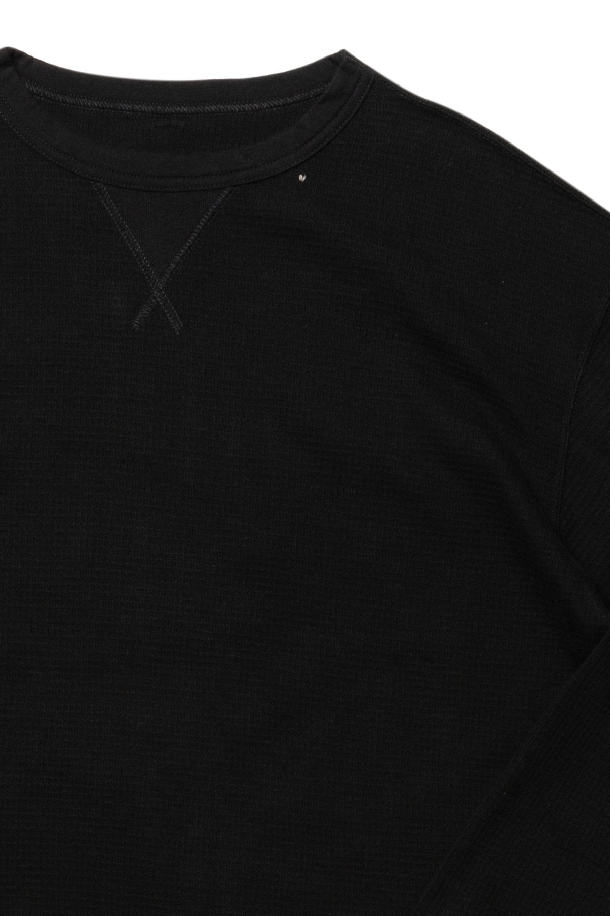 Porter Classic - H/W THERMAL CREWNECK - BLACK