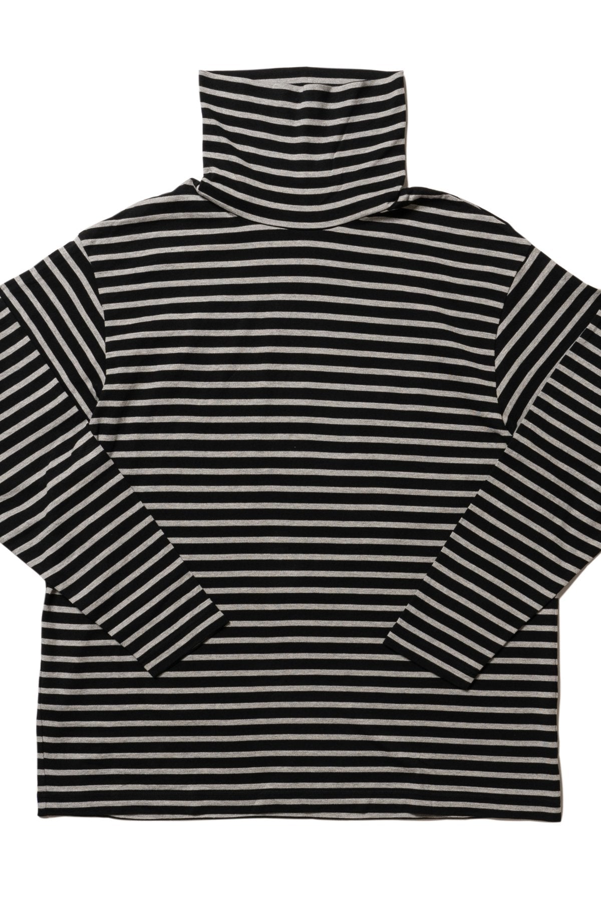 Porter Classic - BEATNIK BORDER TURTLENECK - BLACK