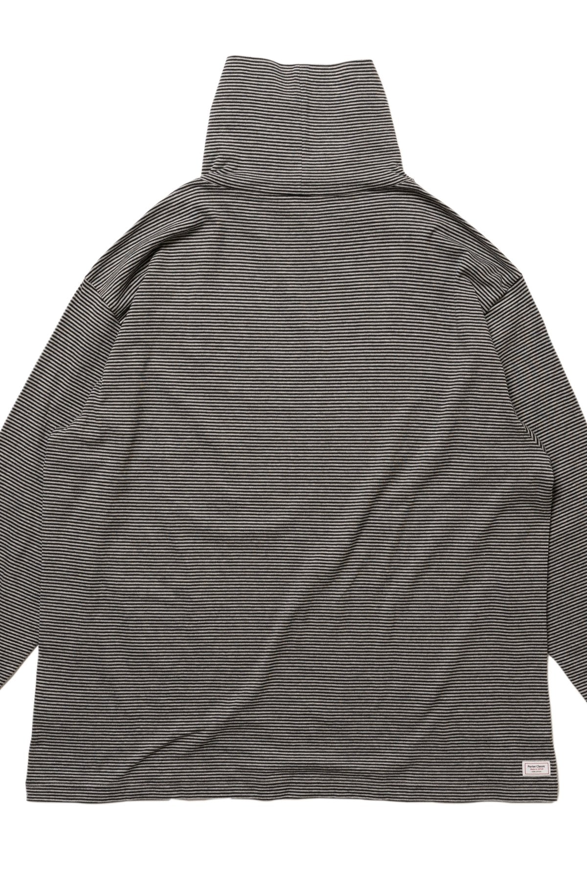 Porter Classic - BEATNIK BORDER TURTLENECK - GRAY