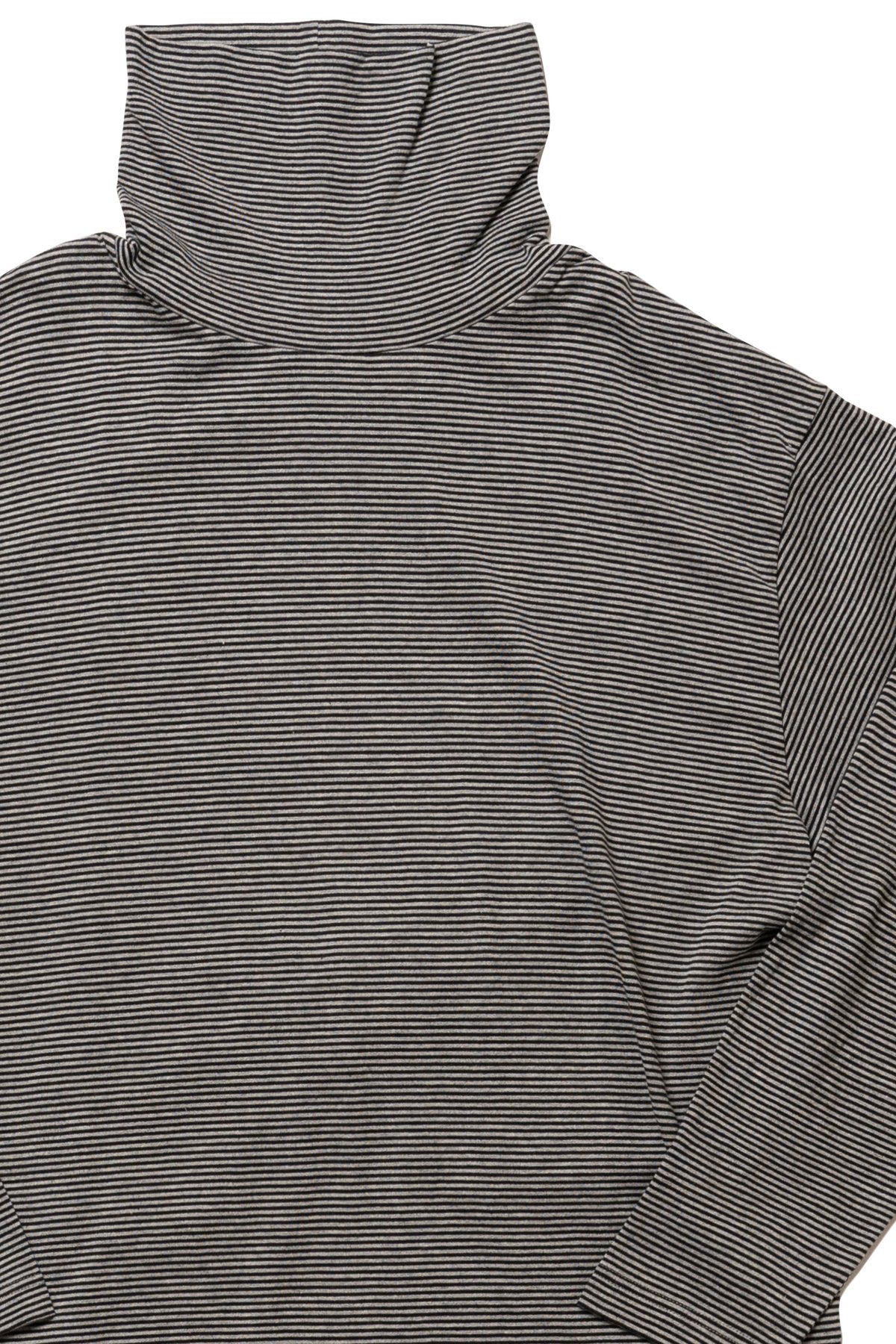 Porter Classic - BEATNIK BORDER TURTLENECK - GRAY