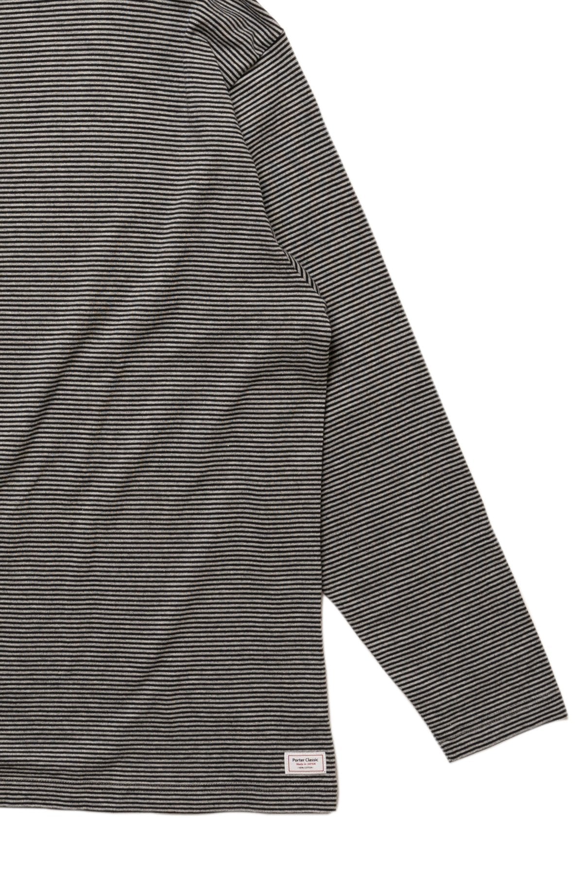 Porter Classic - BEATNIK BORDER TURTLENECK - GRAY