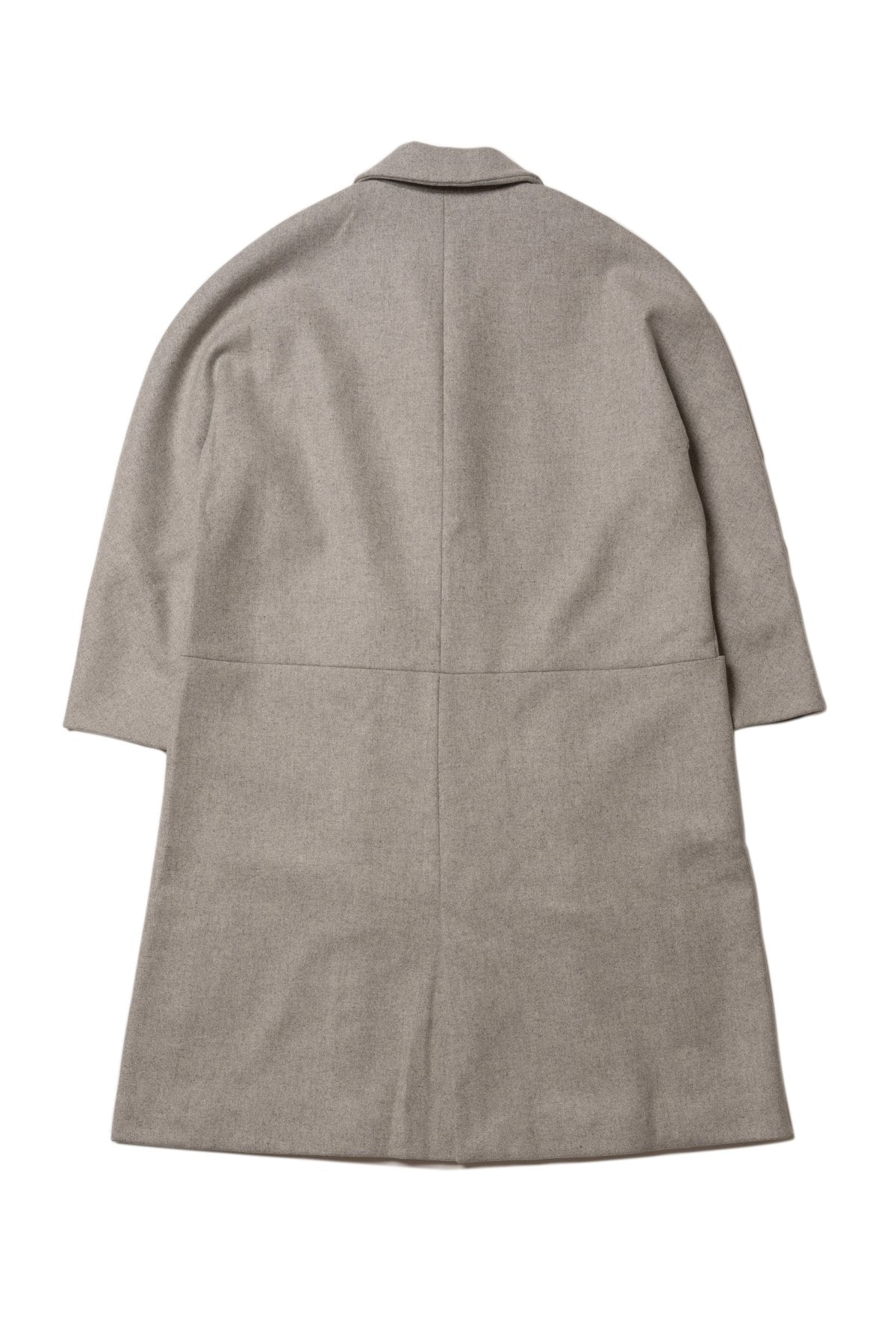 toogood - THE FISHMONGER COAT SOFT WOOL FELT - STONE