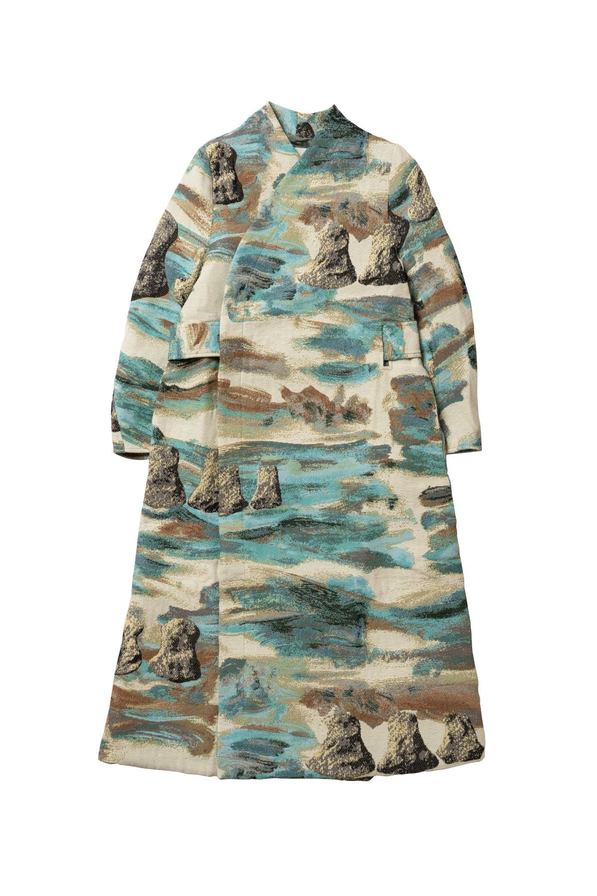 toogood - THE SCULPTOR DRESS COTTON JACQUARD - LANDSCAPE