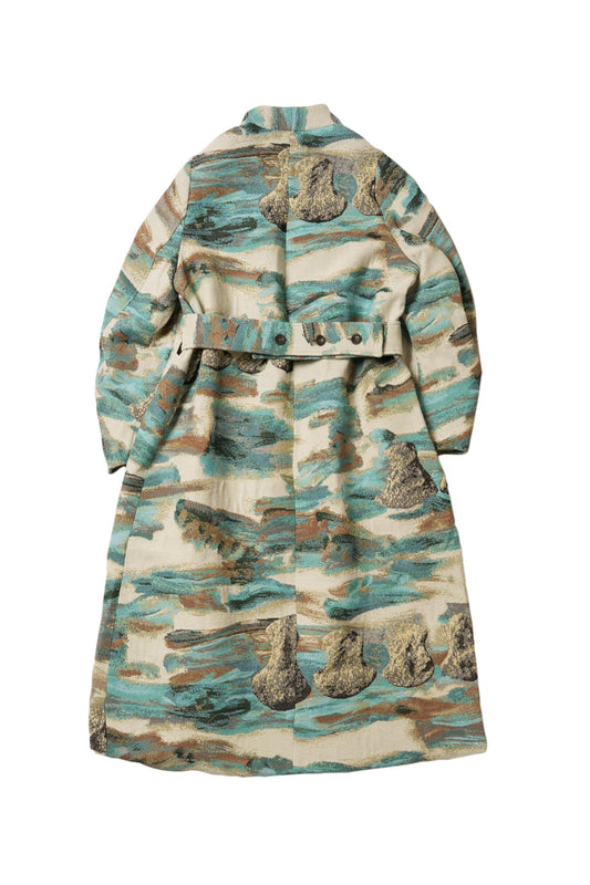 toogood - THE SCULPTOR DRESS COTTON JACQUARD - LANDSCAPE