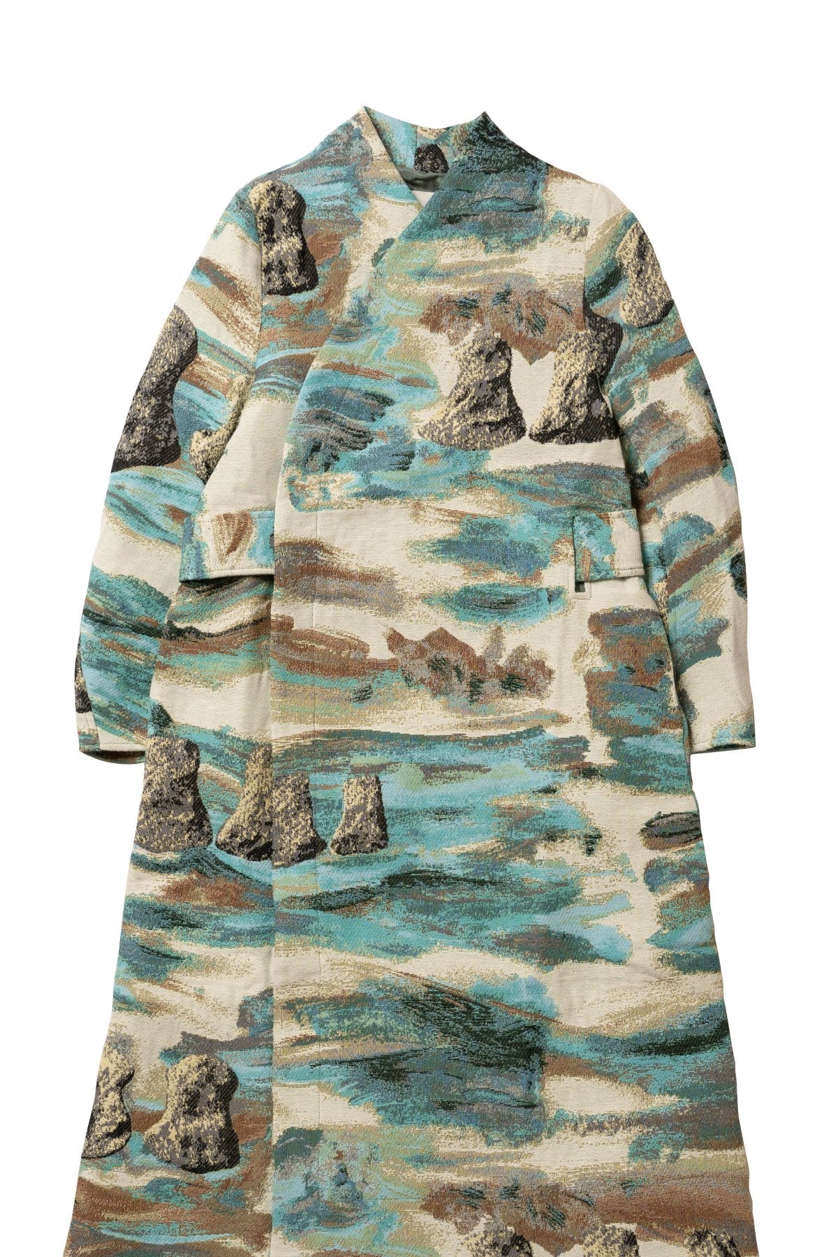 toogood - THE SCULPTOR DRESS COTTON JACQUARD - LANDSCAPE