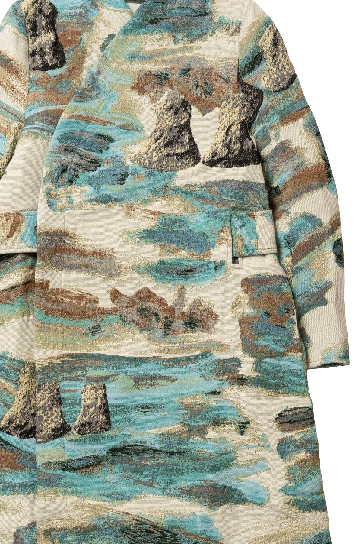 toogood - THE SCULPTOR DRESS COTTON JACQUARD - LANDSCAPE