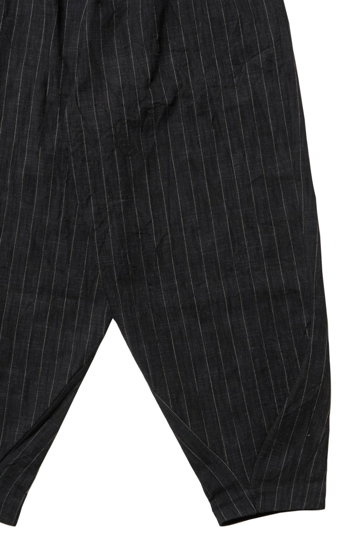 toogood - THE ACROBAT TROUSER CRUMPLED PINSTRIPE - FLINT