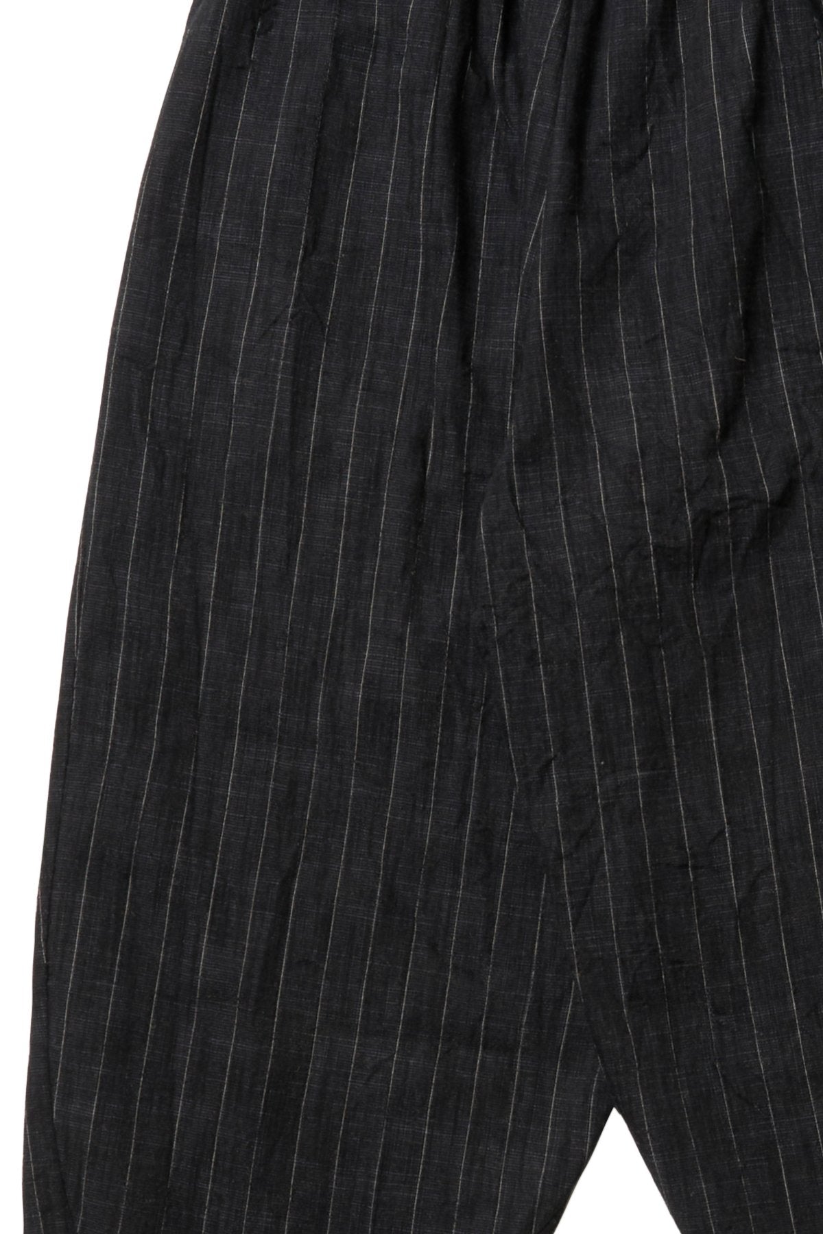 toogood - THE ACROBAT TROUSER CRUMPLED PINSTRIPE - FLINT