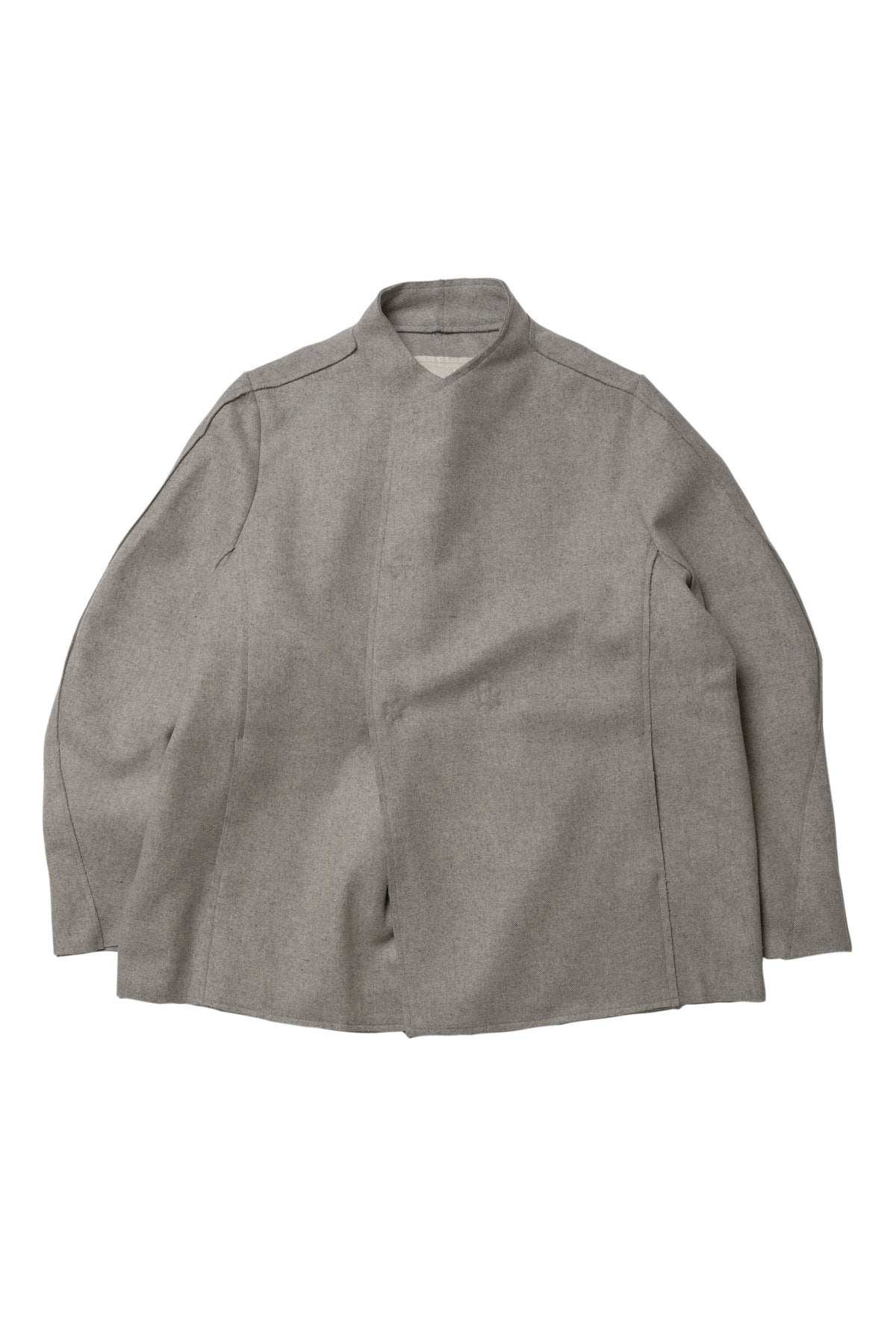 toogood - THE SCULPTOR COAT SOFT WOOL FELT - STONE