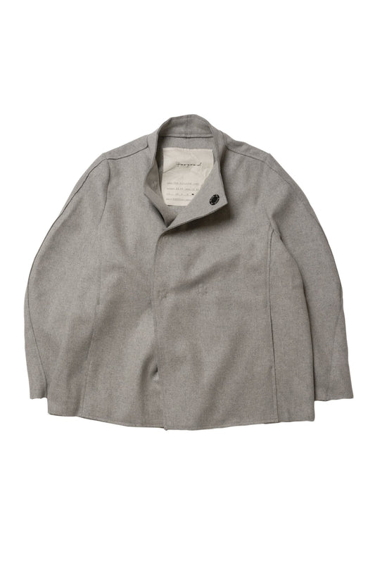 toogood - THE SCULPTOR COAT SOFT WOOL FELT - STONE