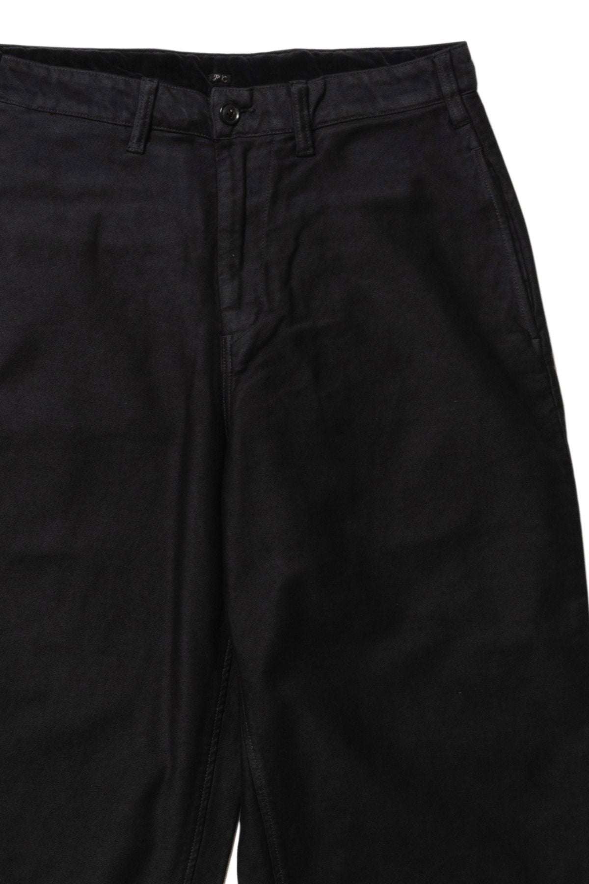 Porter Classic - MOLESKIN MODIGLIANI PANTS - BLACK