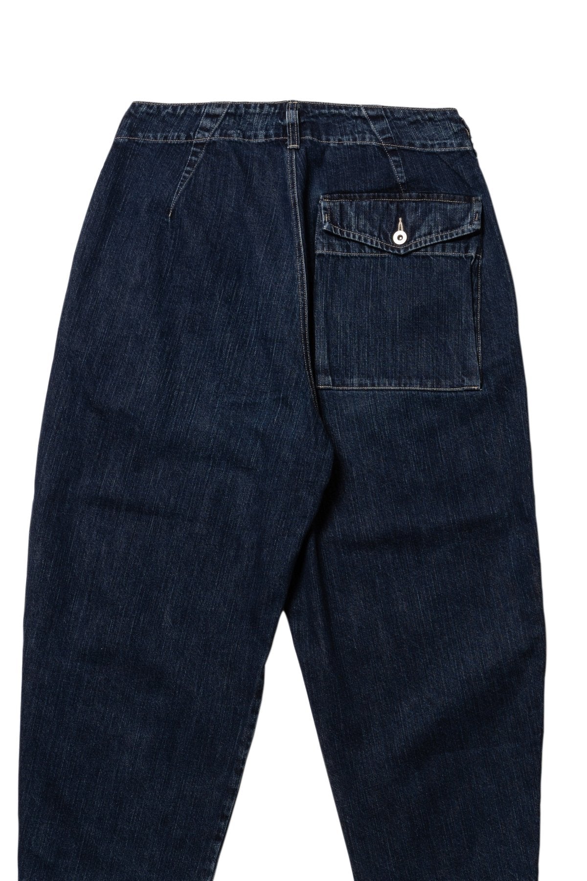 Porter Classic - STEINBECK DENIM POCKET PANTS - NAVY