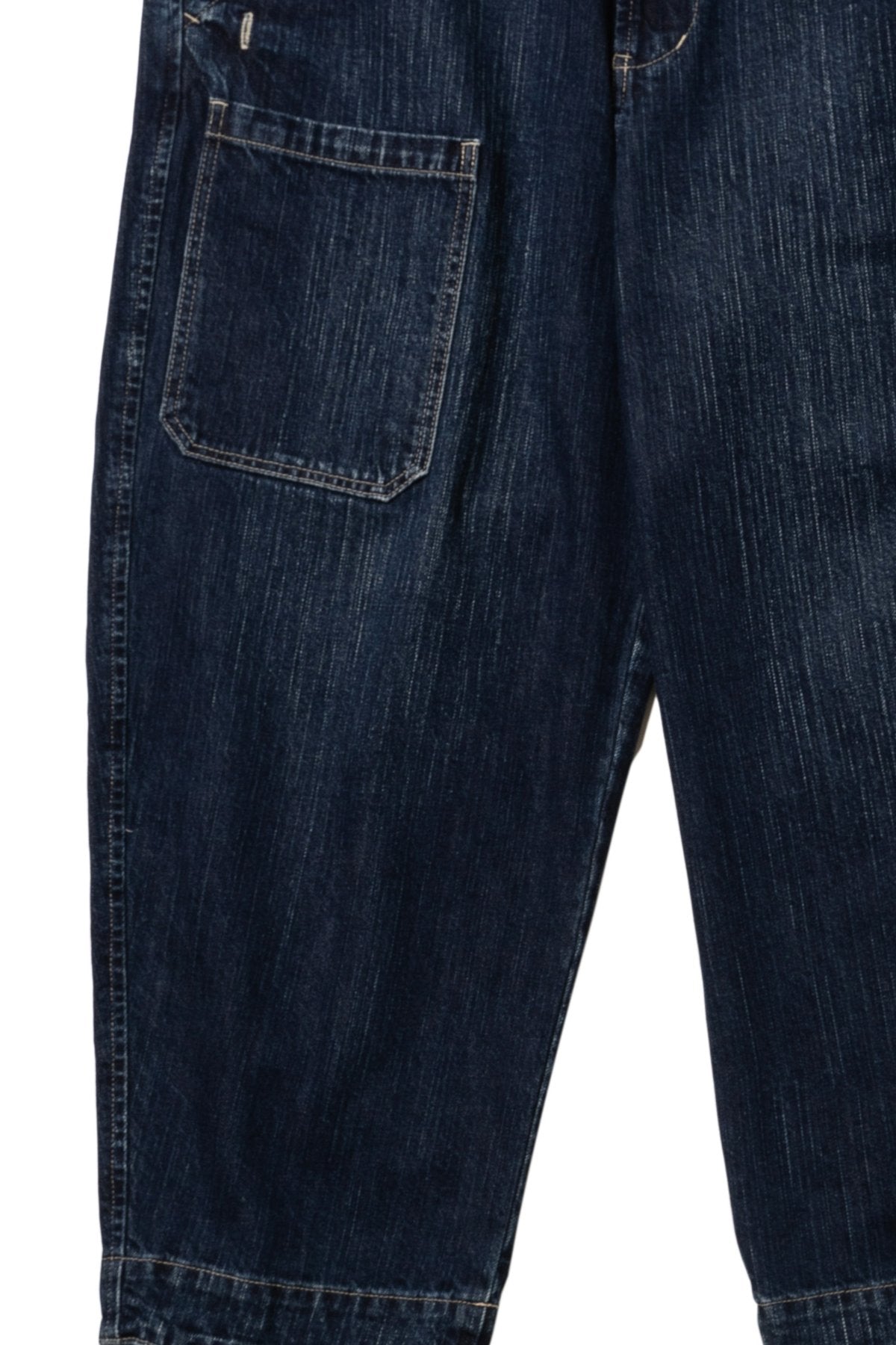 Porter Classic - STEINBECK DENIM POCKET PANTS - NAVY