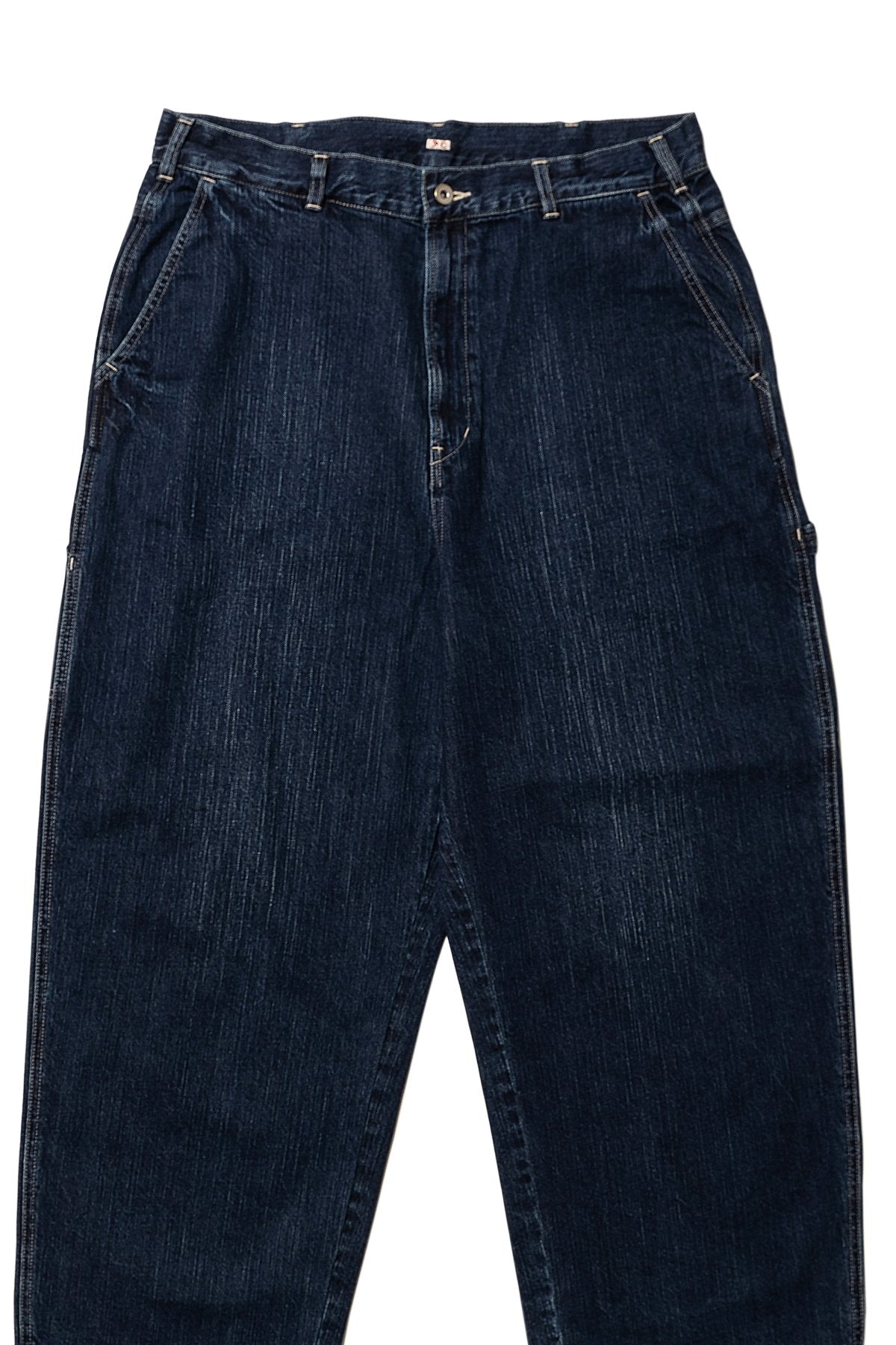 Porter Classic - STEINBECK DENIM PAINTER PANTS - NAVY