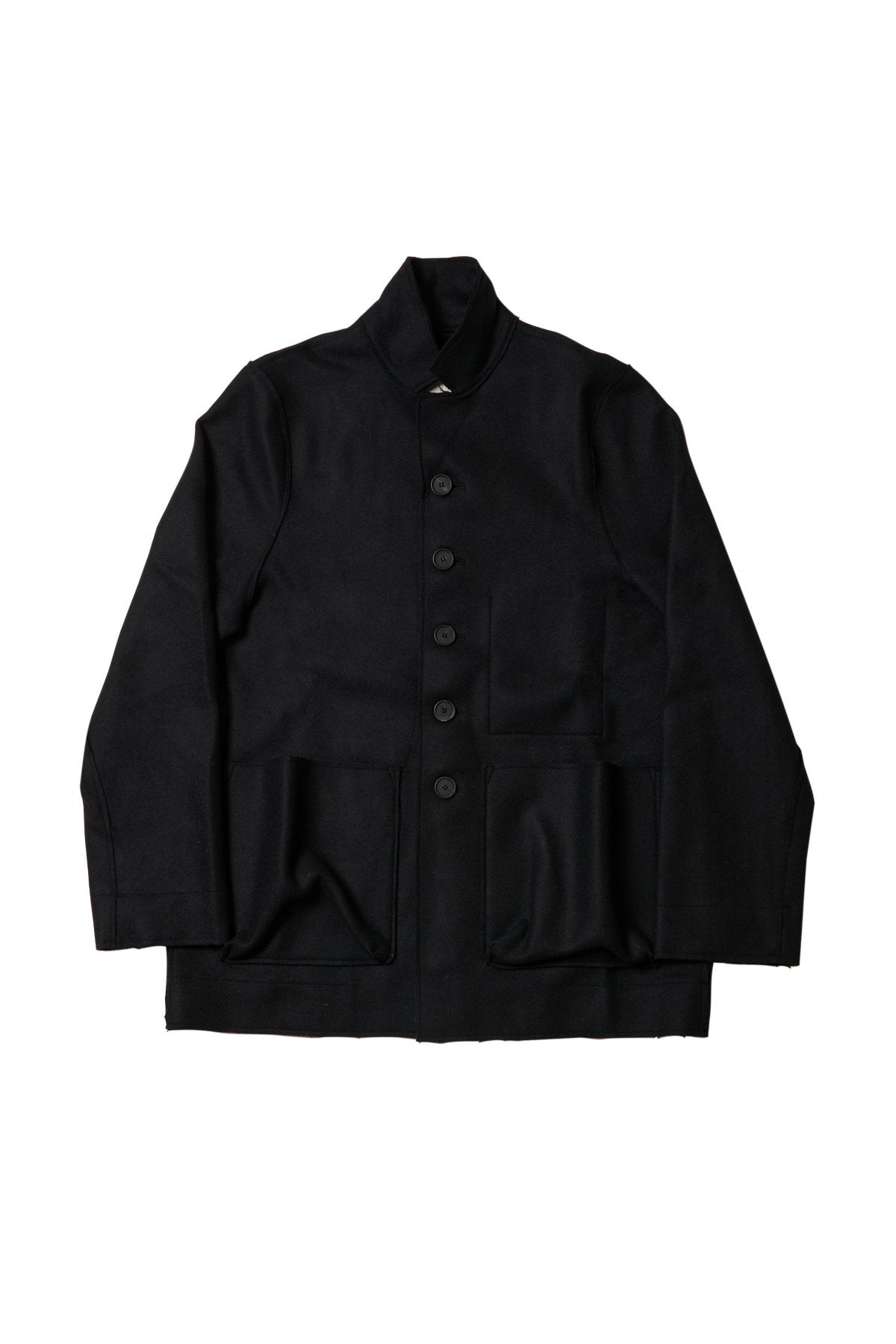 toogood - THE PHOTOGRAPHER JACKET SOFT WOOL FELT - FLINT