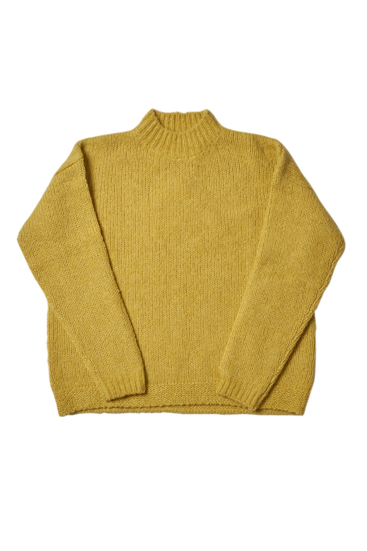 toogood - THE PLASTERER JUMPER ALPACA WOOL - SULPHUR