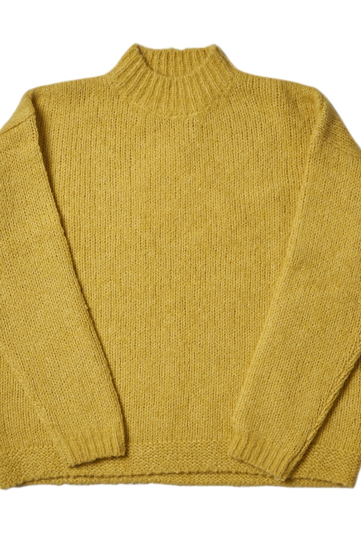 toogood - THE PLASTERER JUMPER ALPACA WOOL - SULPHUR