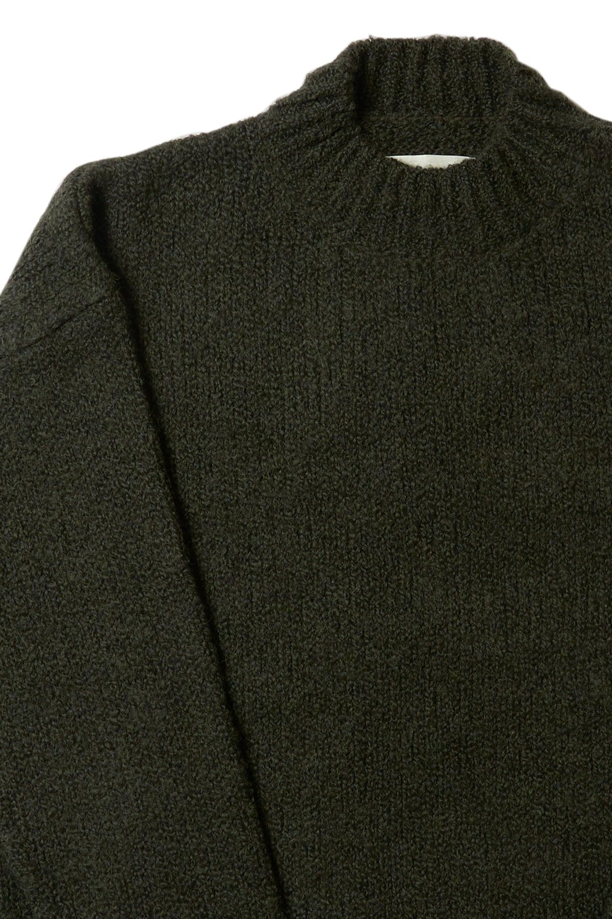 toogood - THE PLASTERER JUMPER ALPACA WOOL - FIR