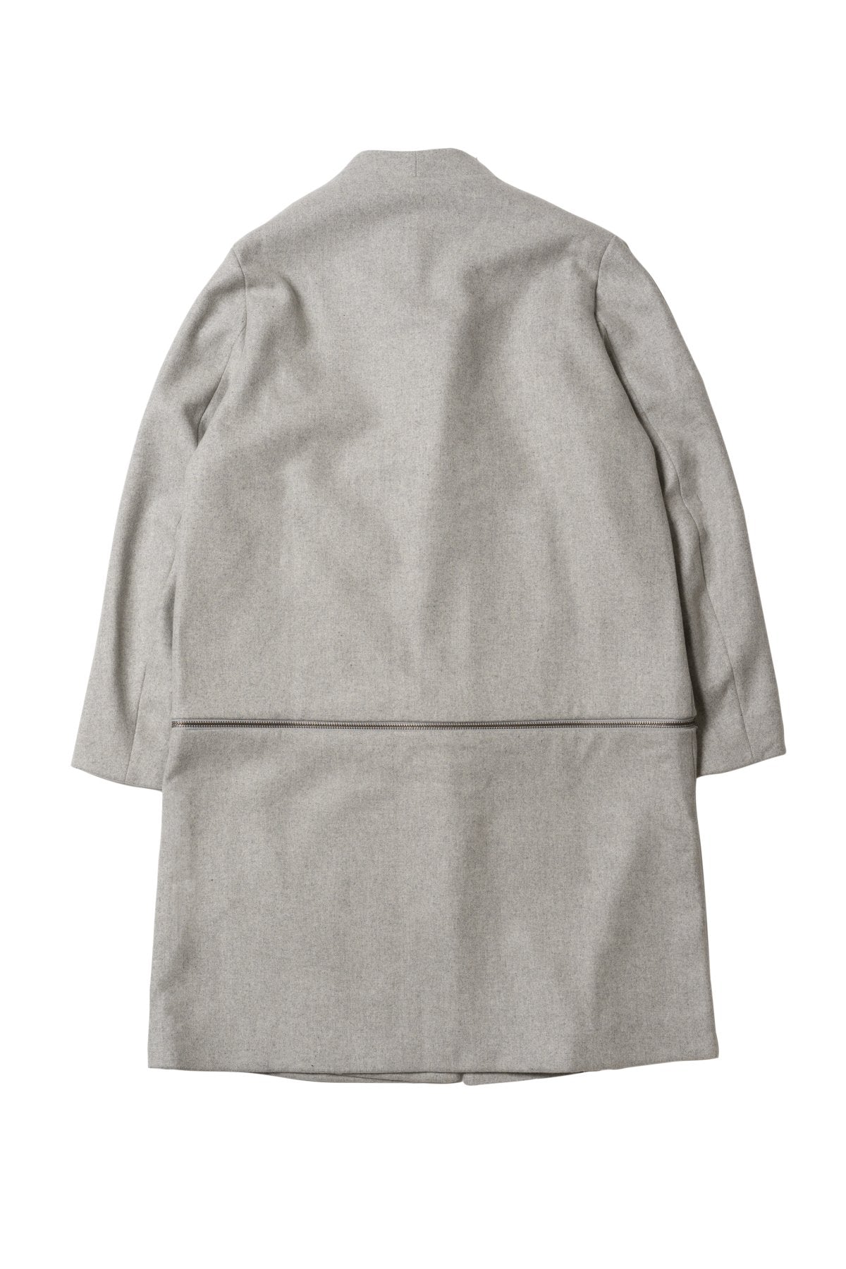 toogood - THE ENGRAVER COAT SOFT WOOL FELT - STONE