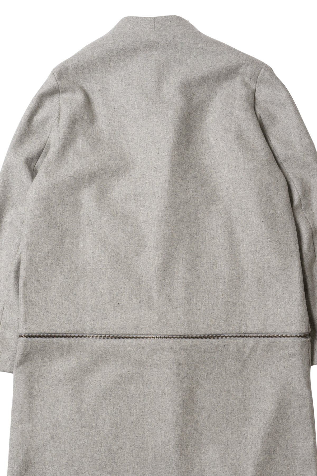 toogood - THE ENGRAVER COAT SOFT WOOL FELT - STONE