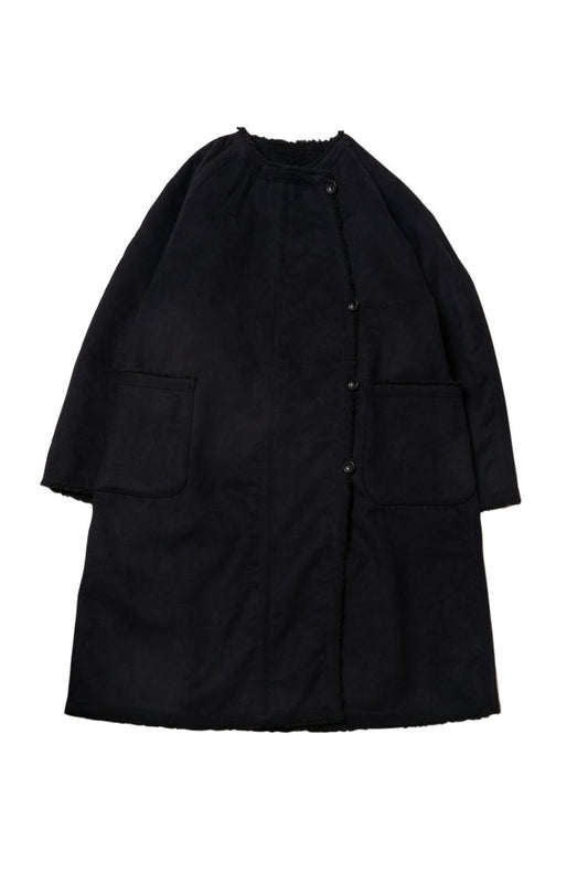 WRYHT - DOUBLE FACE TAPED LINER COAT - BLACK