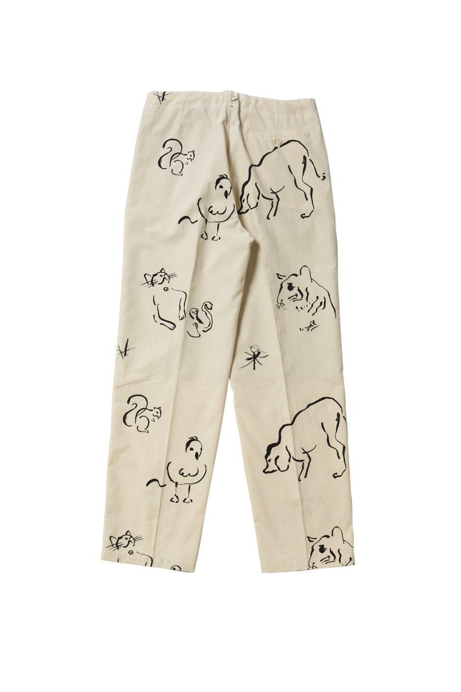 WRYHT- STRINGS WAIST TROUSER - BONE