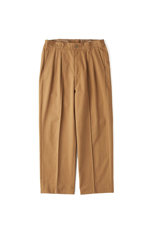 OLD JOE - FRONT TUCK ARMY TROUSER - MOSS