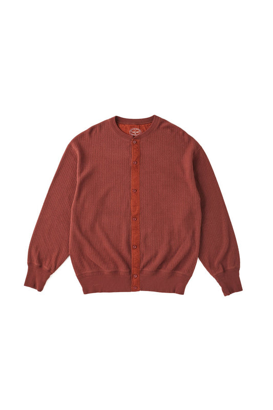 OLD JOE - DROP NEEDLE WUFFLE CARDY SHIRTS - BARK