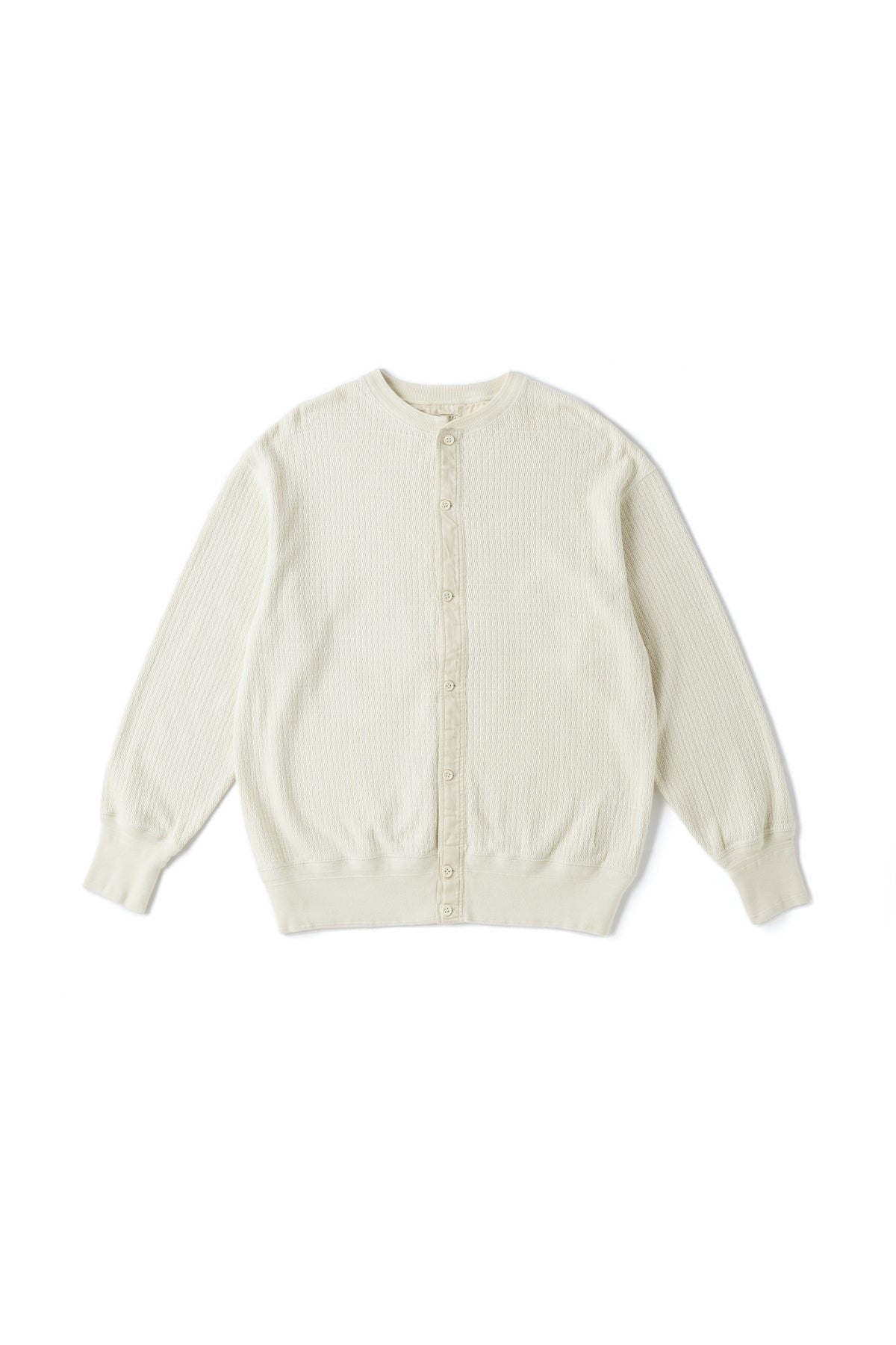 OLD JOE - DROP NEEDLE WUFFLE CARDY SHIRTS - BONE