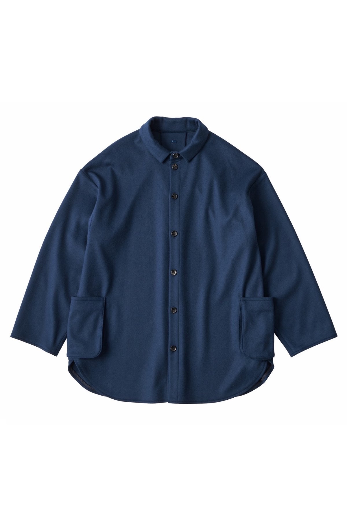 Porter Classic - CASHMERE SHIRT JACKET (BABY CASH) - BLUE